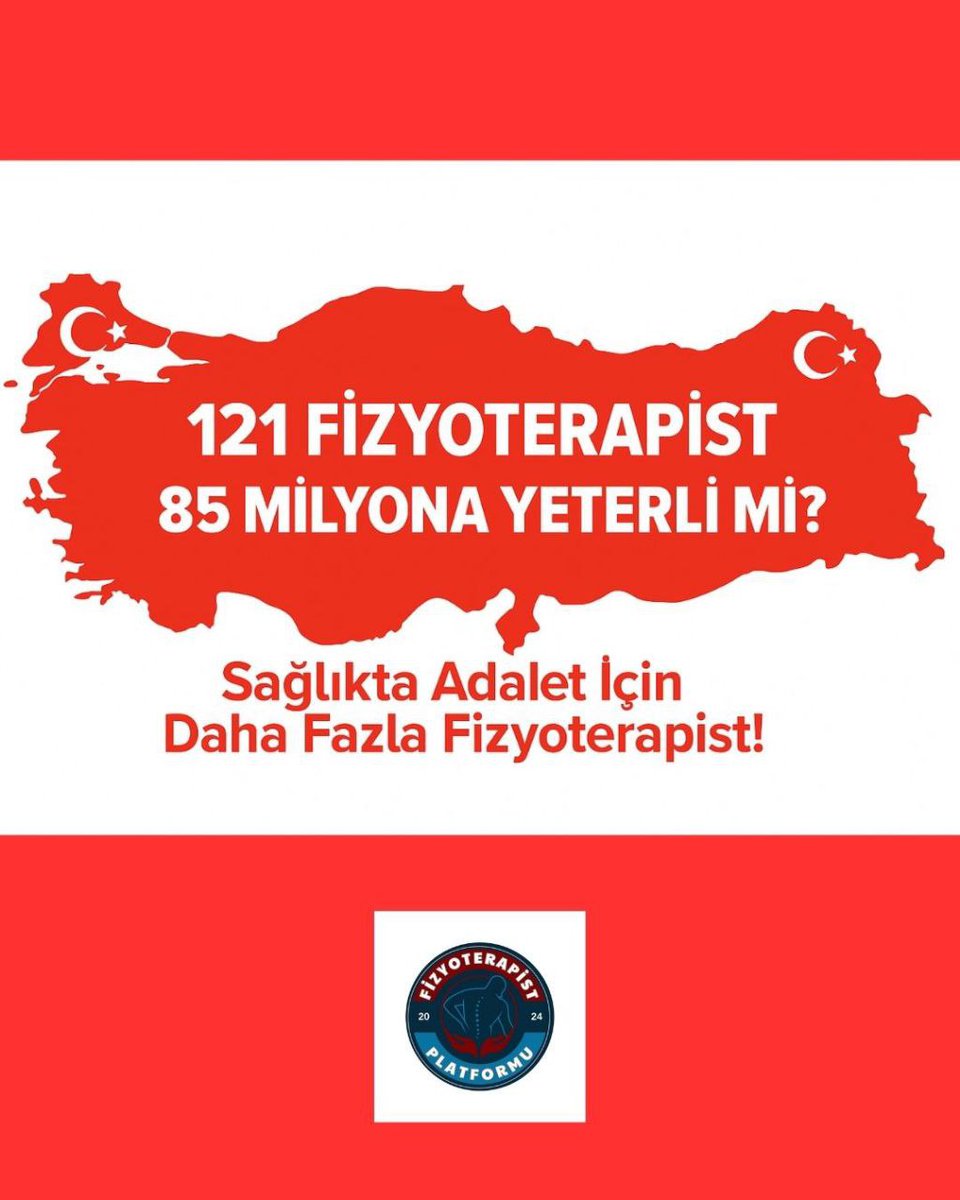 Çisem (@cisemtaskn) on Twitter photo Fizyoterapistler sağlık ekibinin vazgeçilmez parçası. Ama sahada yeterli sayıda değiller. İstihdam bekliyoruz!
<a href="/drmemisoglu/">Prof. Dr. Kemal Memişoğlu</a>
<a href="/saglikbakanligi/">T.C. Sağlık Bakanlığı</a>
#FizyoterapisteAdilAtama Fizyoterapistler sağlık ekibinin vazgeçilmez parçası. Ama sahada yeterli sayıda değiller. İstihdam bekliyoruz!
<a href="/drmemisoglu/">Prof. Dr. Kemal Memişoğlu</a>
<a href="/saglikbakanligi/">T.C. Sağlık Bakanlığı</a>
#FizyoterapisteAdilAtama