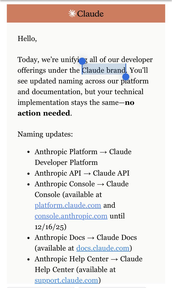 Anthropic is doing a brand update towards “Claude”
makes sense
most successful products are more k