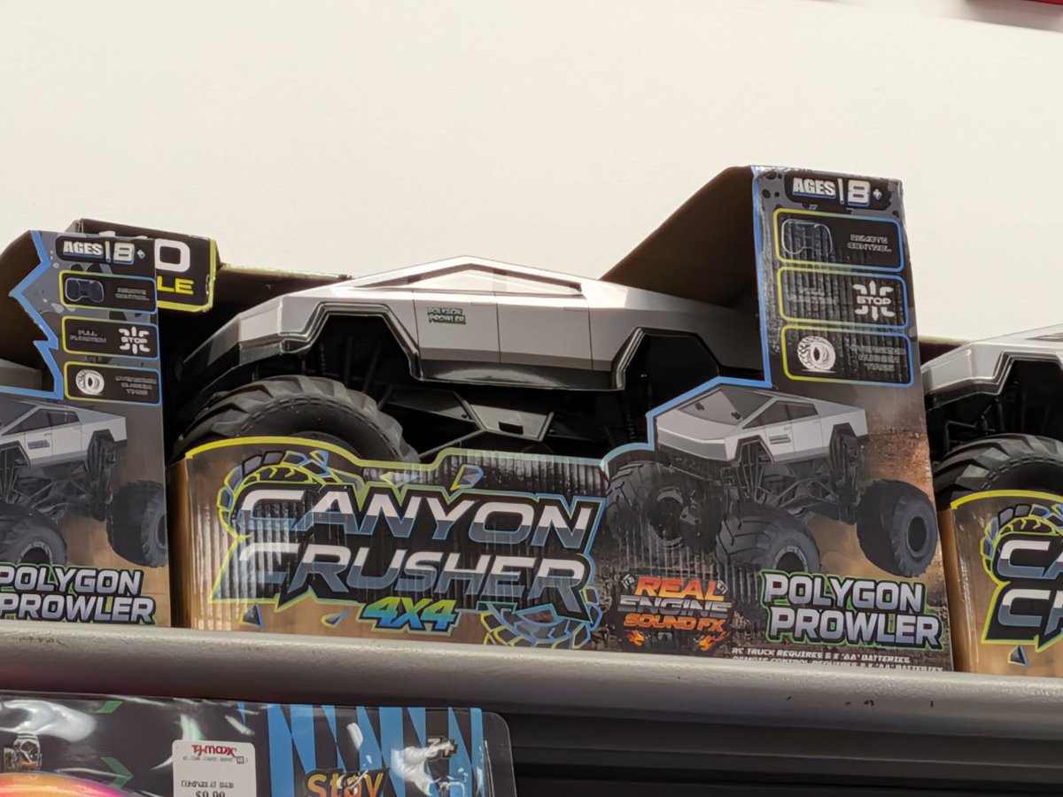 According to Walmart I own a "Polygon Crawler"😡