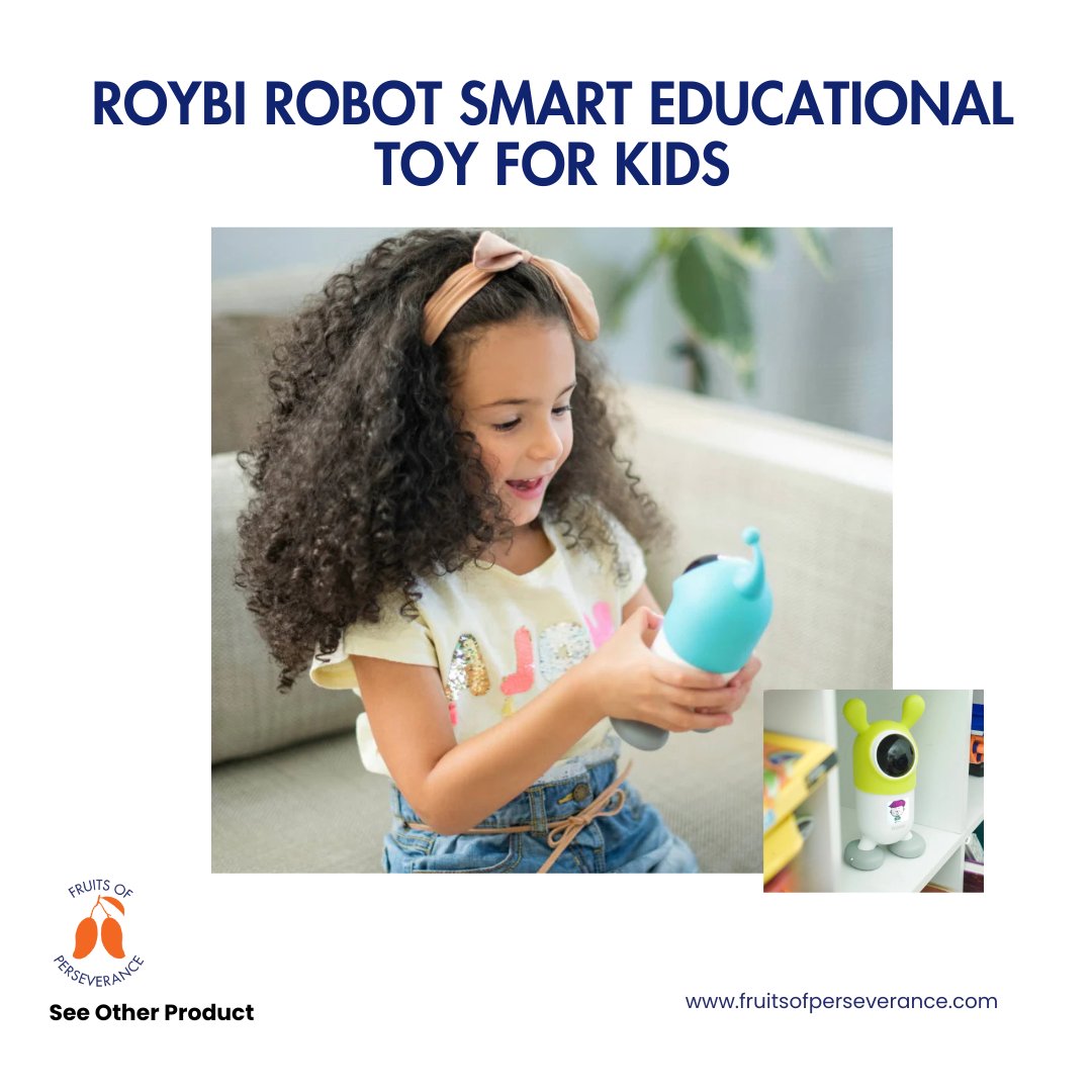 fruitsofpv's tweet image. Learning just got smarter (and more fun)!

✅ Personalized learning with AI
✅ Fun, colorful, and engaging
✅ Encourages active participation

🎉 Education meets playtime — the perfect gift for curious minds!

#SmartLearning #EducationalToys #RoybiRobot #FruitsOfPerseverance