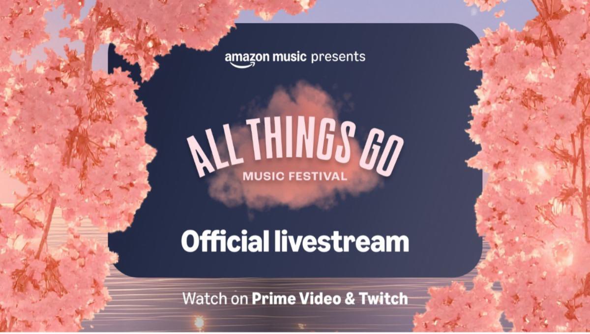 Pop Crave (@popcrave) on Twitter photo Amazon Music announces it will exclusively livestream All Things Go Festival on Prime Video and Twitch on September 26-28. Amazon Music announces it will exclusively livestream All Things Go Festival on Prime Video and Twitch on September 26-28.