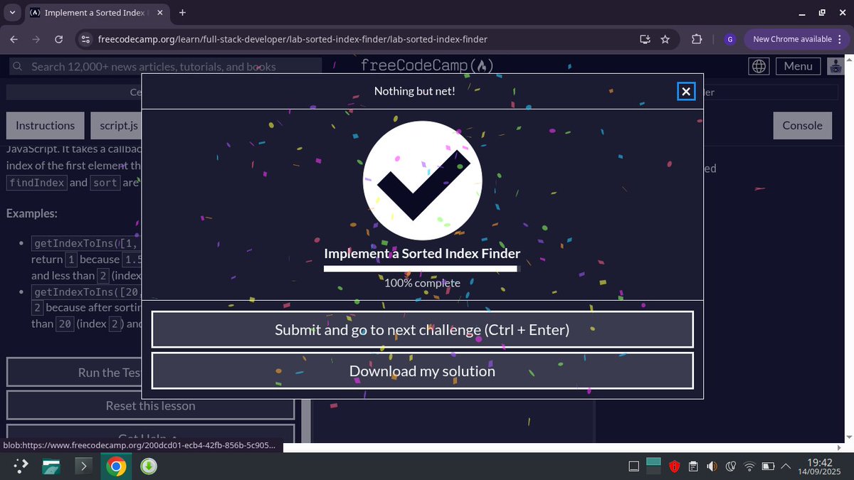Ujahgrace17's tweet image. Completed Higher order functions and callbacks on #freecodecamp today
Map(),  filter(), reduce(), sort(), every() and some() methods
What method chaining is and how it works