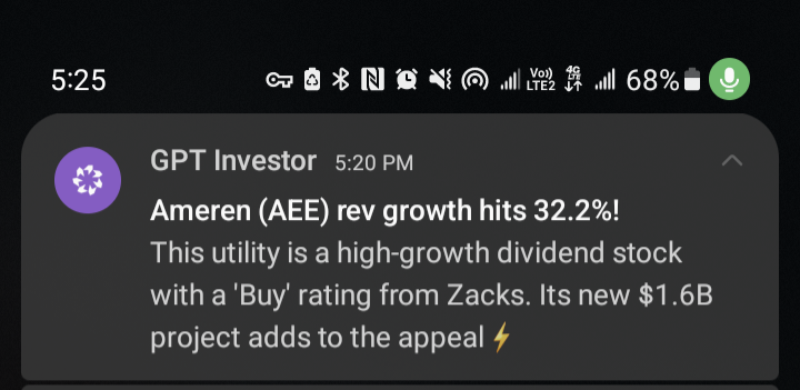 heisX3N0's tweet photo. Top picks by GPT Investor 🚀 https://t.co/IsIwwfZ85n