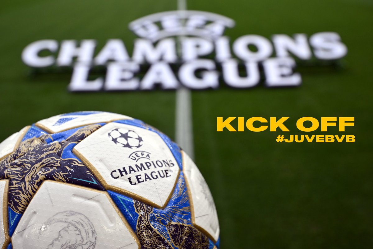 1' Gehen wir es an! ▶️

💫 #UCL #JuveBVB 0:0 💫