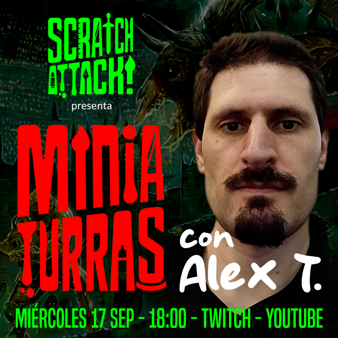 scratchattacktv's tweet image. Mañana estrenamos podcast, porque casi nadie los está haciendo! Charraremos con Alex T. @iamthehornedone de grimdark, juegos en solitario y lo que se tercie. Nos vemos a eso de las 18h en directo.