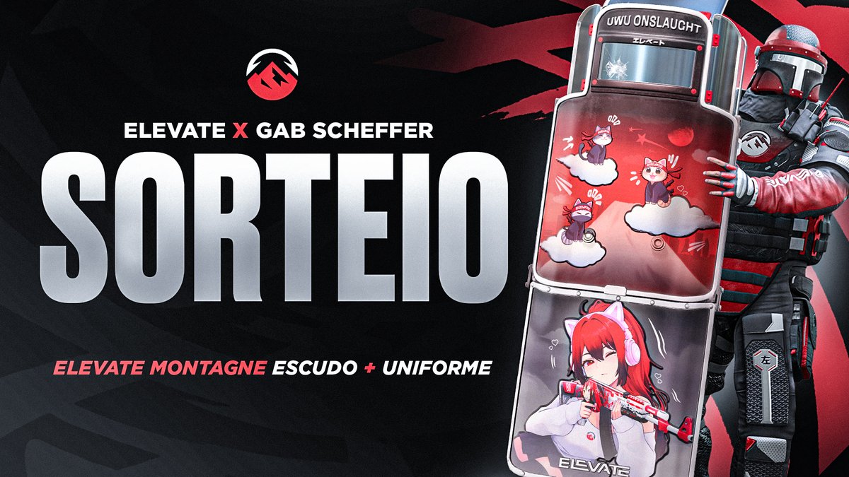 🚨 SORTEIO 

Quer levar pra casa a skin exclusiva da <a href="/ElevateGG/">ELEVATE</a> no Rainbow Six Siege?🔥

✅ Como participar:
- Seguir os perfis <a href="/ElevateGG_BR/">ELEVATE BR 🇧🇷</a> <a href="/ElevateGG/">ELEVATE</a> 
- Dar RT
- Marcar 2 amigos

Resultado amanhã 15hrs