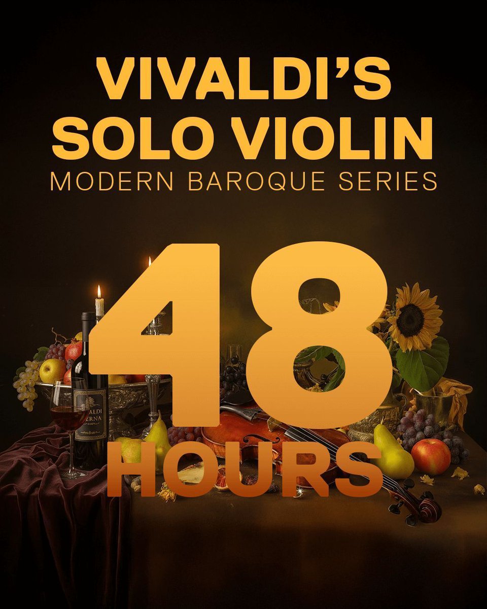 48 Hours until we release Vivaldi’s Solo Violin. Become the Virtuoso. Our most advanced String library we’ve ever made. Coming to Soundpaint September 18th! 🎻

#Soundpaint #MusicProduction #ProducerLife #DAW #SynthLife #MusicMakers #SoundDesign #ProducersOfInstagram #Strings