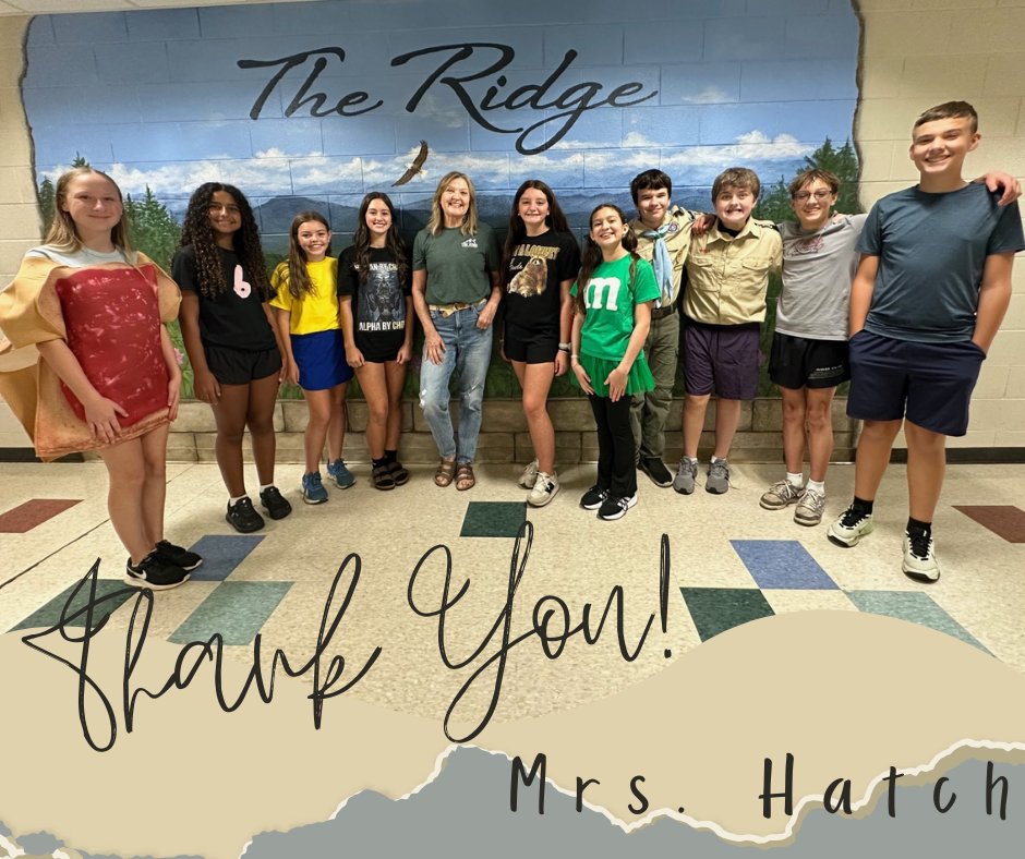 It's National IT Professional Day! A huge thank you to Mrs. Hatch for all the behind-the-scenes work she does to keep MRIS technology running smoothly. Your hard work, expertise, and dedication in supporting the staff and students on The Ridge are truly appreciated! #eaglepride