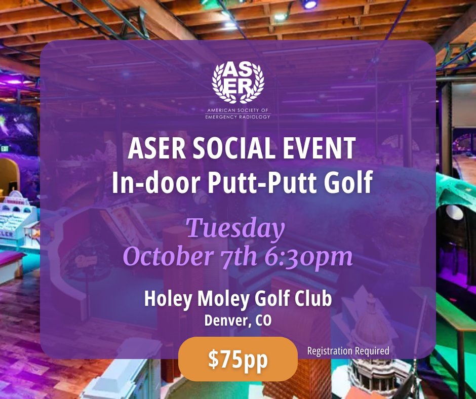 American Society of Emergency Radiology | ASER tweet media