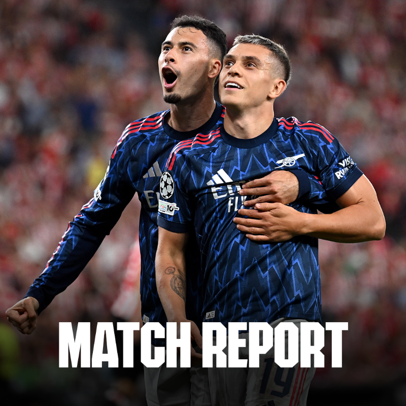Arsenal's tweet photo. Difference makers 🤝

Check out the match report from a special night in Bilbao 👇