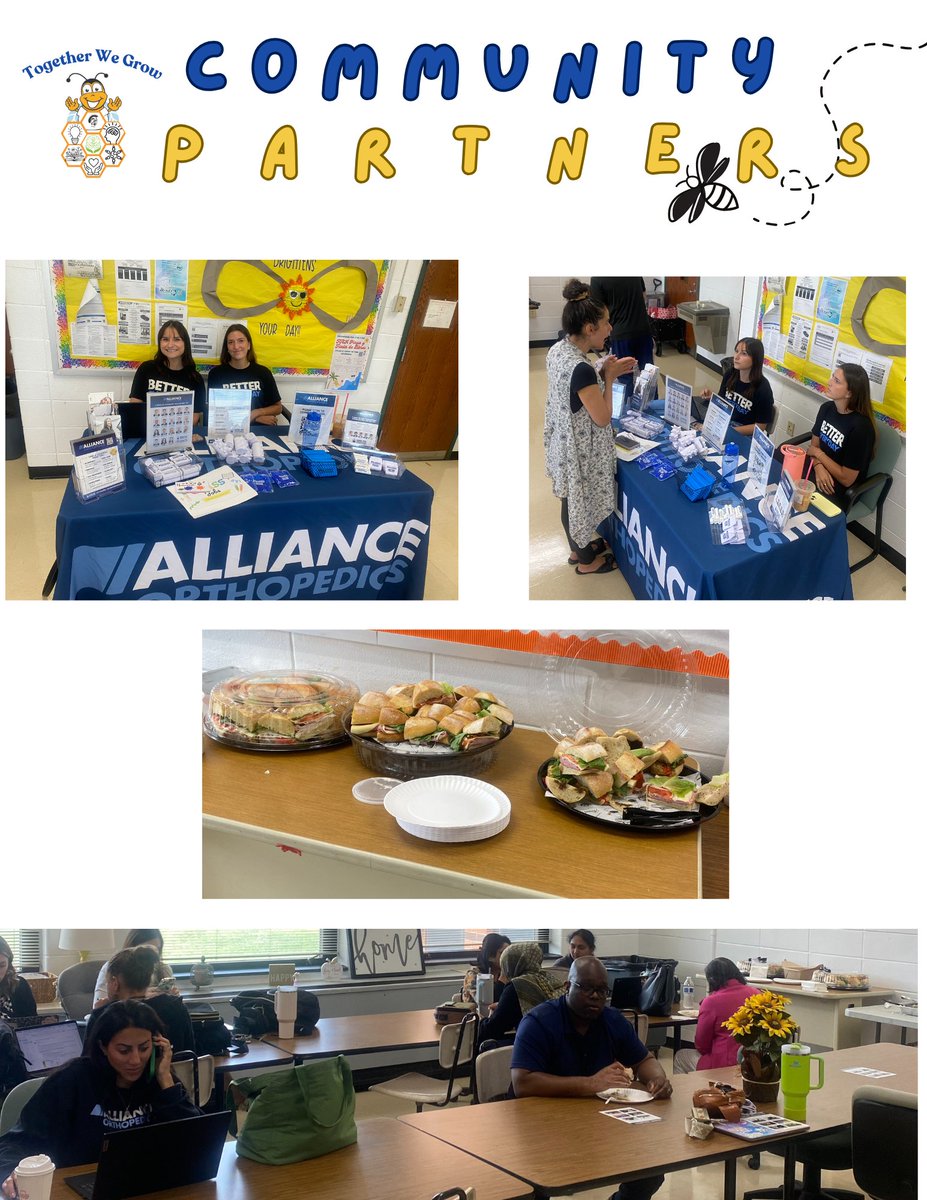 Aduncanson_FTPS's tweet image. Teacher Wellness Day a huge success with a brunch &amp;amp; discuss of health and wellness with massages compliments of Alliance Orthopedics! @Principal_Stein @VPSikorski_FTPS