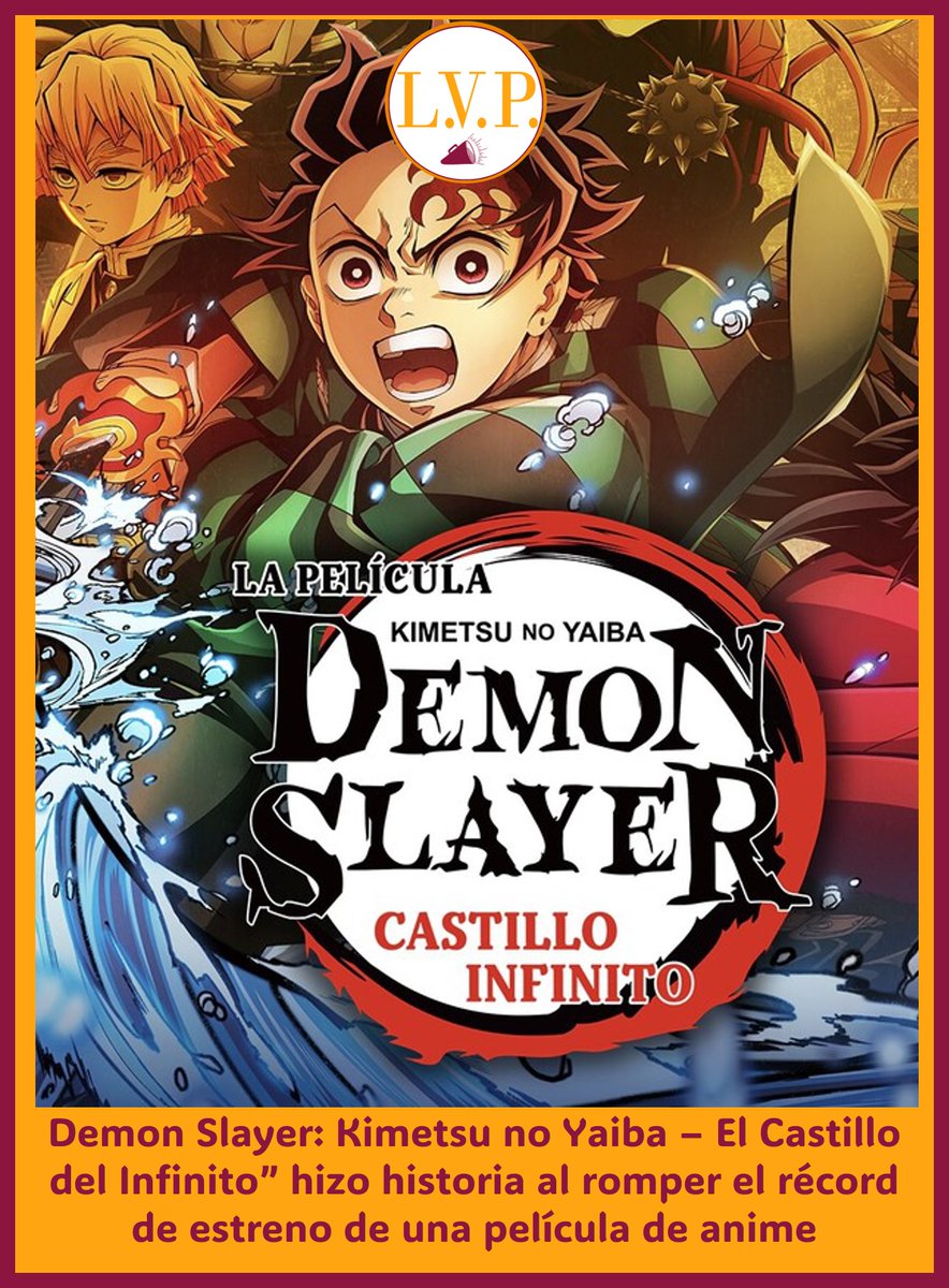 LVPNoticiasmx's tweet photo. 🔥 #DemonSlayer rompe récords,  debutó con US$70M en taquilla en su primer fin de semana 🇯🇵🎬.

Superó a Pokémon: La Primera Película y se convierte en el mejor estreno de la saga.

El anime sigue conquistando la pantalla grande. 🩸🏯

Más información en https://t.co/SdcAjAMC5Z https://t.co/RRLqpriIhi