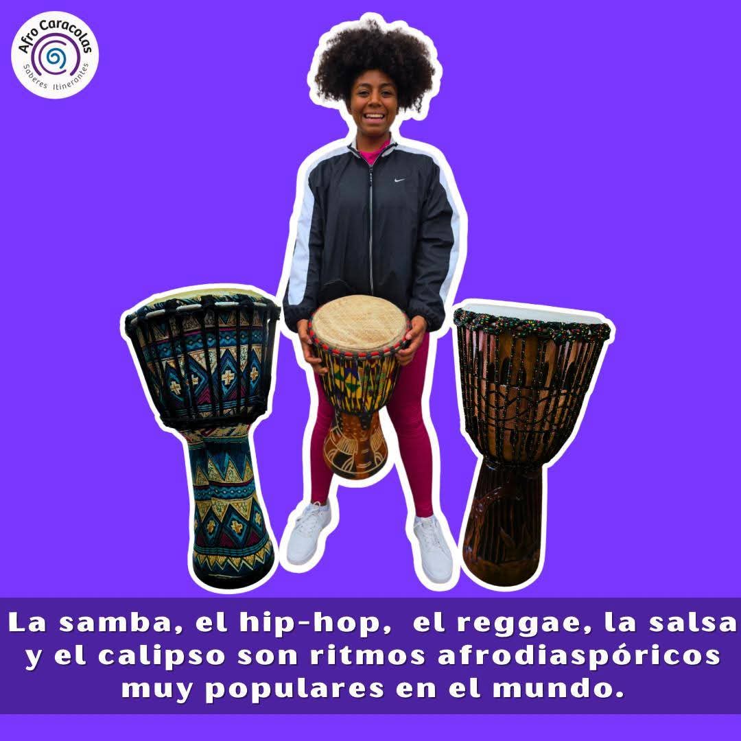 Los tambores han permitido a las comunidades afros comunicarse, compartir historias, rituales y mantener vivas las tradiciones, a pesar de la opresión.

A través de los ritmos de percusión africanos proyectamos la fuerza espiritual de nuestras ancestras, donde existe una conexión