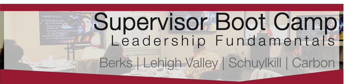 Register for MRC's 2025 Fall Supervisor Boot Camp | Leadership Fundamentals in Berks, Lehigh Valley, or Schuylkill! Transform supervisors into leaders with 10 key skills in a 5 half-day program.
📍 Berks, Oct 1 | tinyurl.com/mrcsbcberksfal… 📍Schuylkill/Carbon, Oct 21 |