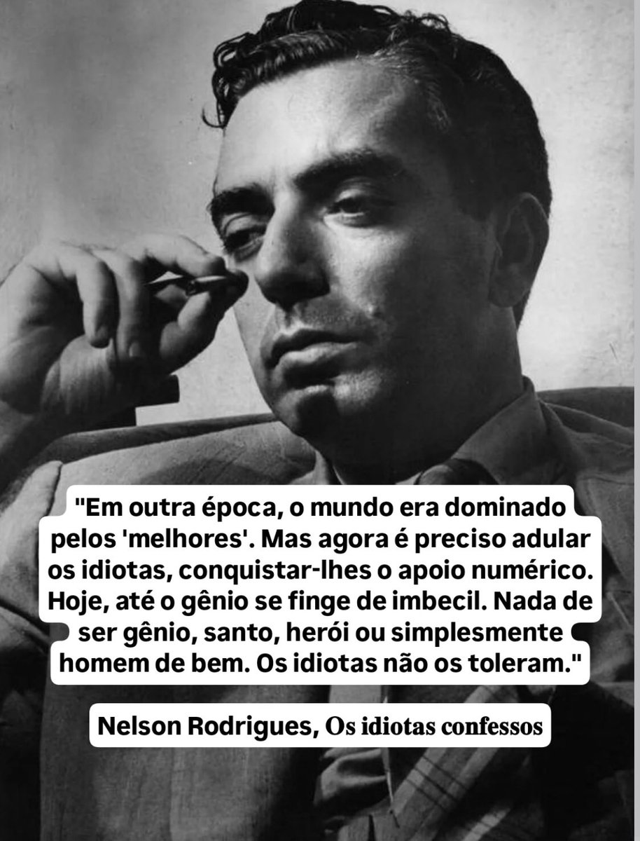 castrofernandam's tweet photo. #nelsonrodrigues https://t.co/SoyM66iCLe