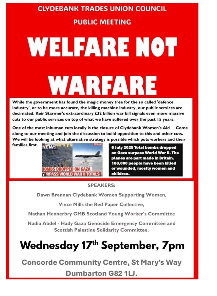 Morning Star Lanarkshire Readers Supporters Group (@starreaderlan) on Twitter photo 