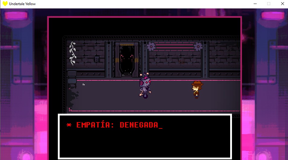 Print: hola mundo

#Undertaleyellow