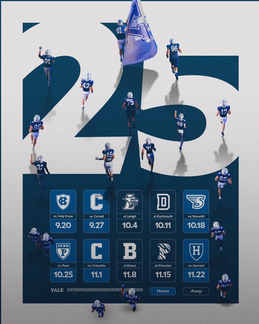 Thank you Coach <a href="/ChrisBergeski/">Chris Bergeski</a> and <a href="/yalefootball/">Yale Football</a> for the game day visit and encouragement. Can’t wait to get up and see everything Yale has to offer. #ThisIsYale #AlwaysUpNeverDown #SaddleUp 

<a href="/CoachHowardII/">Derek Howard, II</a> <a href="/DaVonSmith11/">Coach Smith🙏🏾</a> <a href="/coachagamble/">Adam Gamble</a> <a href="/RV_FB_Prospects/">𝙍𝙞𝙙𝙜𝙚 𝙑𝙞𝙚𝙬 𝙁𝘽 𝙋𝙧𝙤𝙨𝙥𝙚𝙘𝙩𝙨</a> <a href="/UTLRecruitingRB/">UTL Recruiting RBs</a>