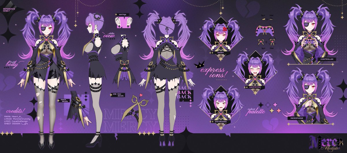 Mercy Modiste ✂️💔 2.0 OUT 【VAllure】 tweet media