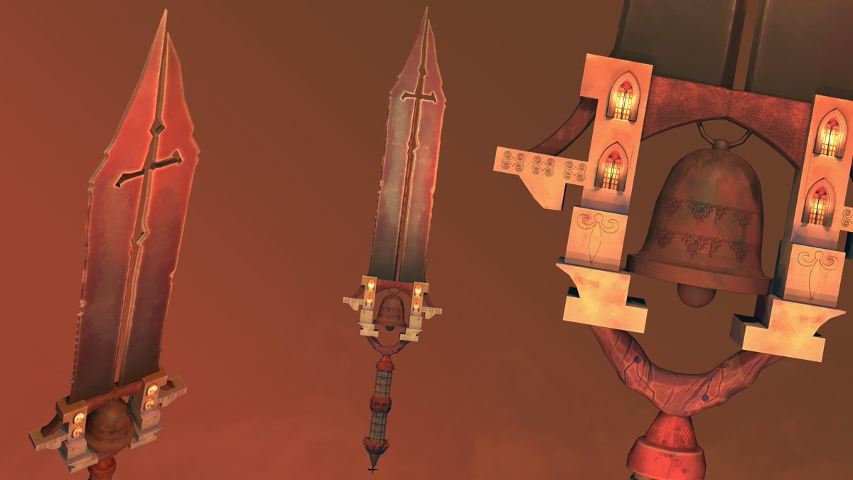 son haliye tatlı oldu, daha biraz revizeye ihtiyacı var tabii #Swordtember