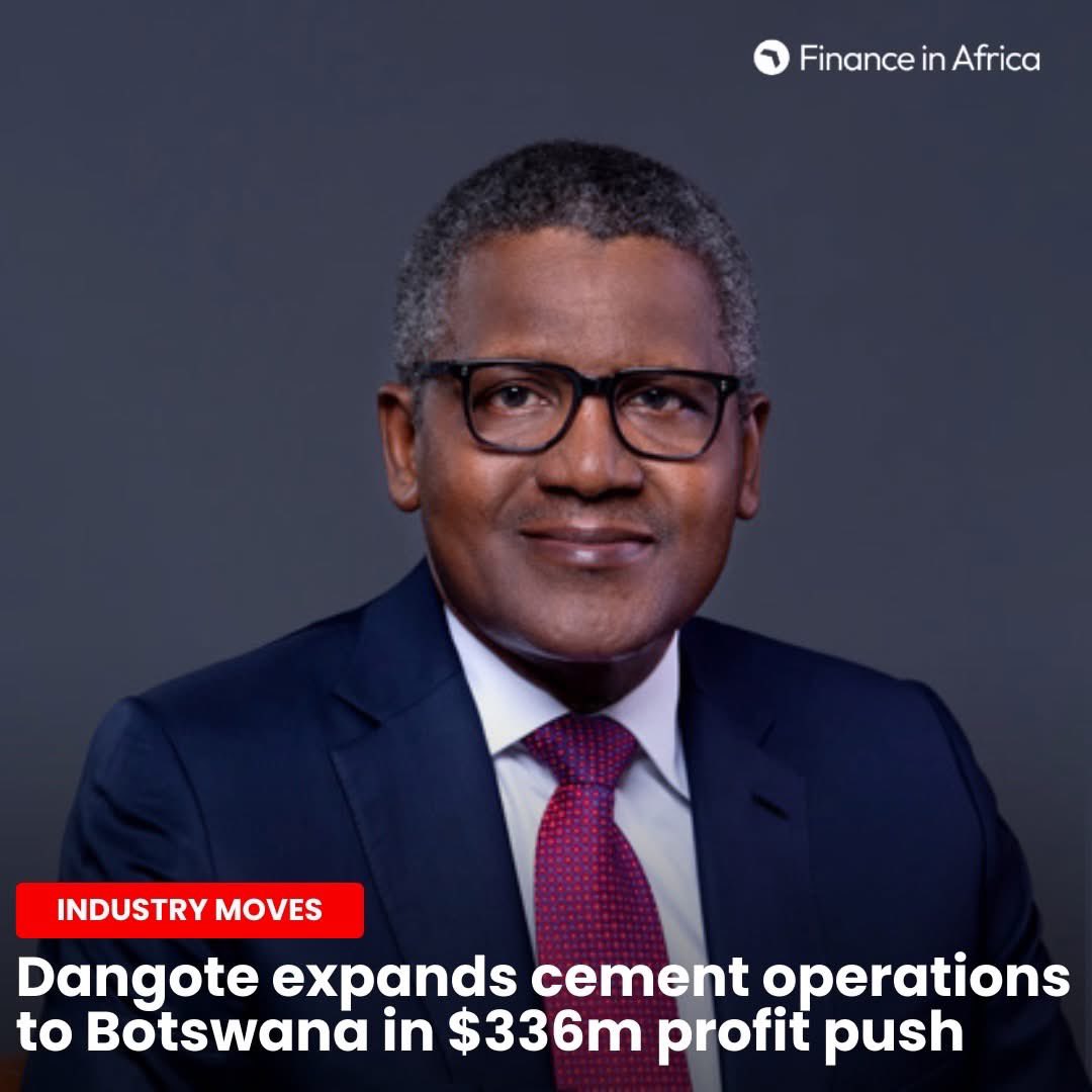 𝗕𝗜𝗧𝗖 𝗖𝗢𝗨𝗥𝗧𝗦 𝗗𝗔𝗡𝗚𝗢𝗧𝗘 𝗖𝗘𝗠𝗘𝗡𝗧

BITC has successfully facilitated Dangote Cement’s decision to establish operations in Botswana, marking a significant step towards strengthening the country’s local manufacturing base. linkedin.com/posts/financei…