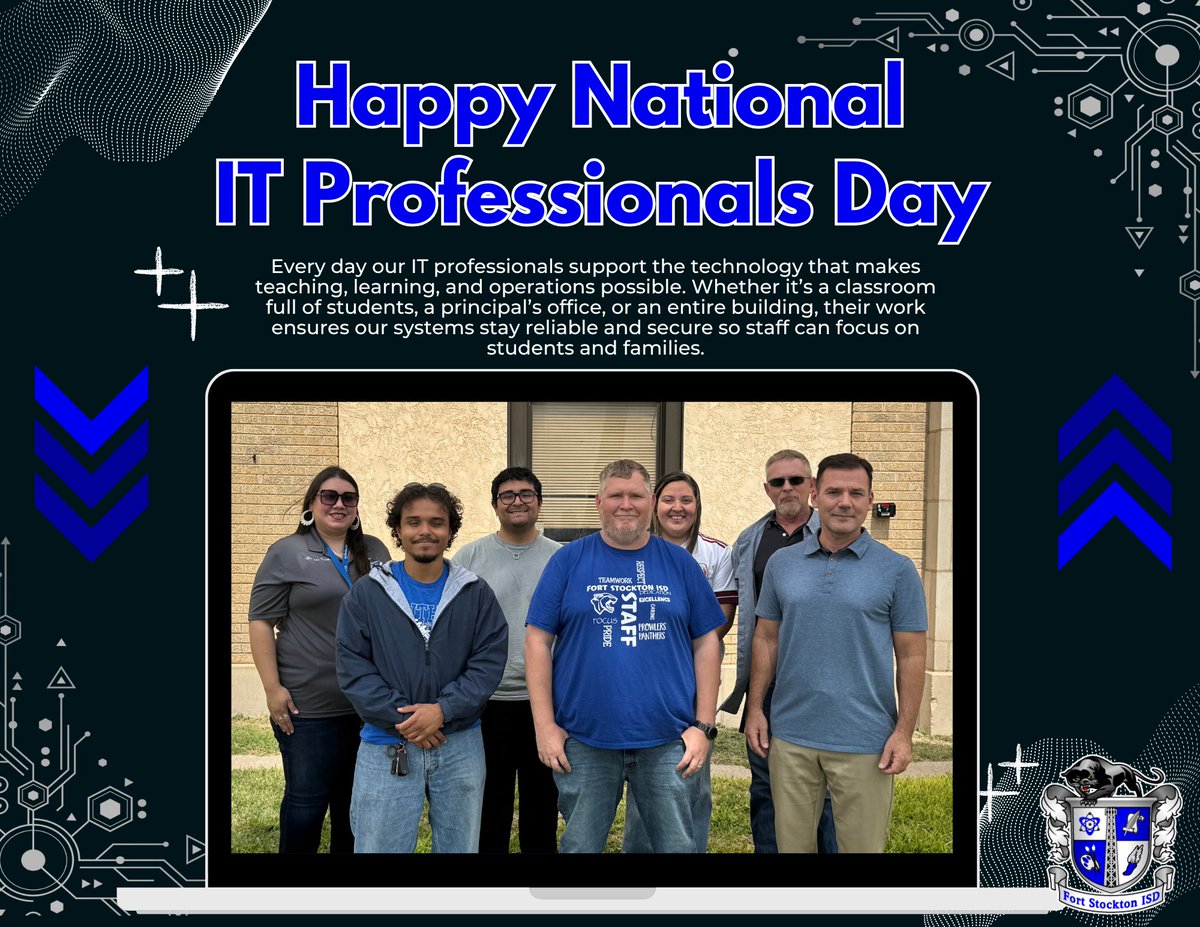 🤓We’re celebrating the behind-the-scenes team for keeping students learning, teachers teaching, and our district connected.🤓