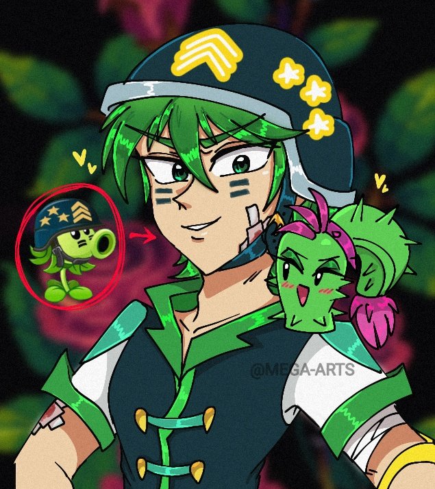 MegaYesfanart's tweet image. • MEGA-Guisantralladora 🌱✨️💫
A mi versión humano !! Extrañaba dibujarlo ✍️🏼🥺😘 !! 
#Pvz2 #pvz