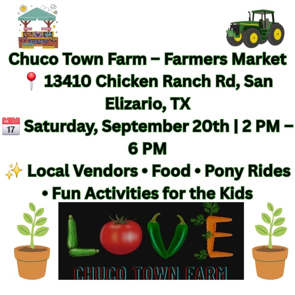#chucotownfarm #farmstore #sanelizariotx #farming #915elpaso #chucotown #clinttx #socorrotx #fabenstx #tornillotx #elpasotx #horizoncitytx #shoplocal #popupmarket #veggies #farmersmarket #maskedreader #seisd