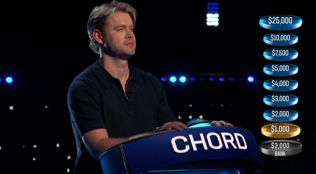 PCOBmidias's tweet photo. 📷|Screenshot do Chord Overstreet na estreia do programa "Celebrity Weakest Link" episódio "Glee Homecoming" que foi ao ar ontem dia 15 de setembro na fox. 1 https://t.co/4xruWyQC3Q