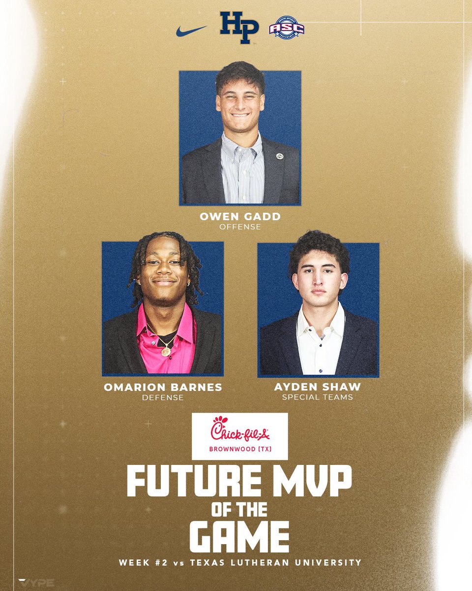 Congratulations to our Brownwood Chick Fil A Future Players of the Week!! These men embody our standard of Iron Sharpens Iron. They showed 110% effort and competed at a high level in practice everyday to prepare the Jackets to compete on Saturdays!!

#StingEm
#TearOffTheRoof