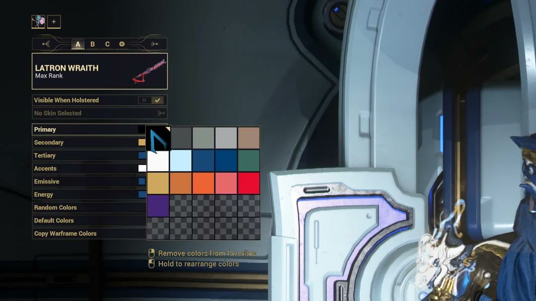 floutsch's tweet photo. @PlayWarframe While we're at it, how would you feel about an additional quick access to our favorites on right-click (and the equivalent on consoles)? ☺ https://t.co/31x3Vc0KQH