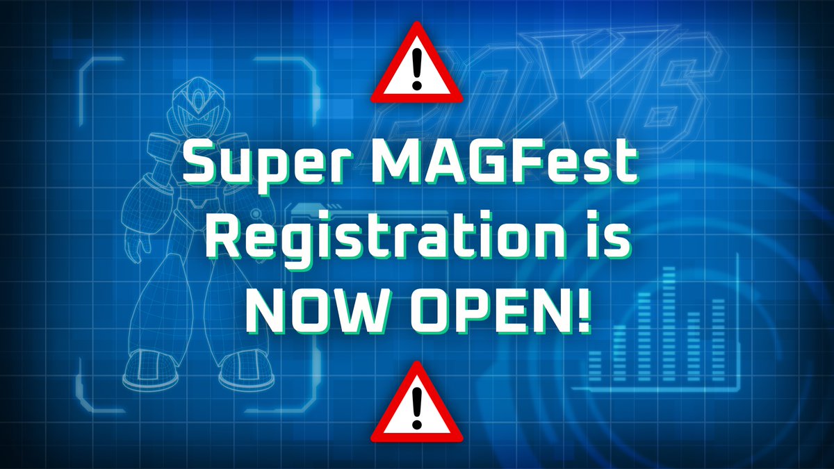 It's TIME: Super MAGFest 2026 pre-reg is NOW OPEN! The deadline to pre-register to be eligible for the Hotel Lottery and Crazy Tier Merch is SEPTEMBER 30TH - all further information can be found on our website!
super.magfest.org/registration
super.magfest.org/hotel-info