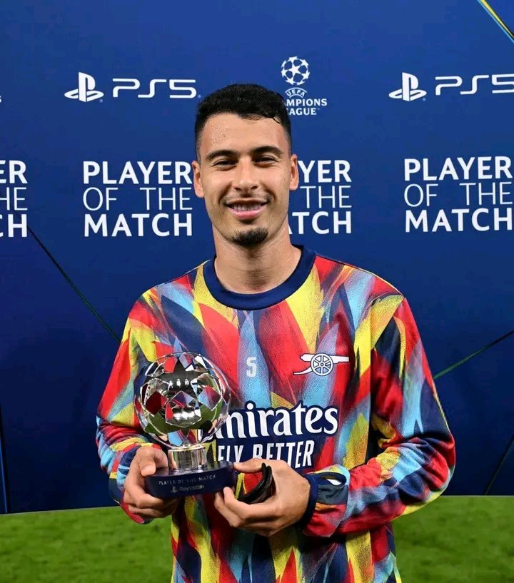 Gabriel Martinelli has been awarded Player of the Match

Martinelli #ATHARS #Arsenal Merino #COYG Arteta Gunners