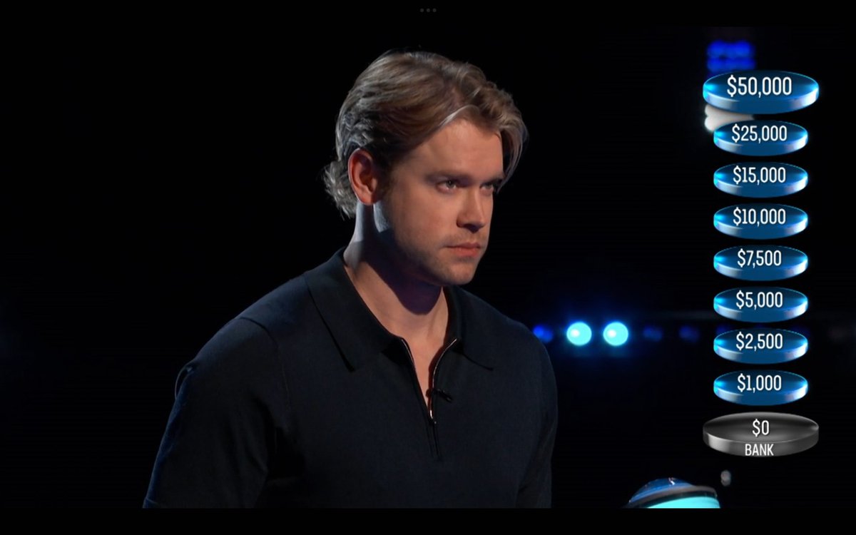 PCOBmidias's tweet photo. 📷|Screenshot do Chord Overstreet na estreia do programa "Celebrity Weakest Link" episódio "Glee Homecoming" que foi ao ar ontem dia 15 de setembro na fox. 3 https://t.co/XtDl4RZkp4