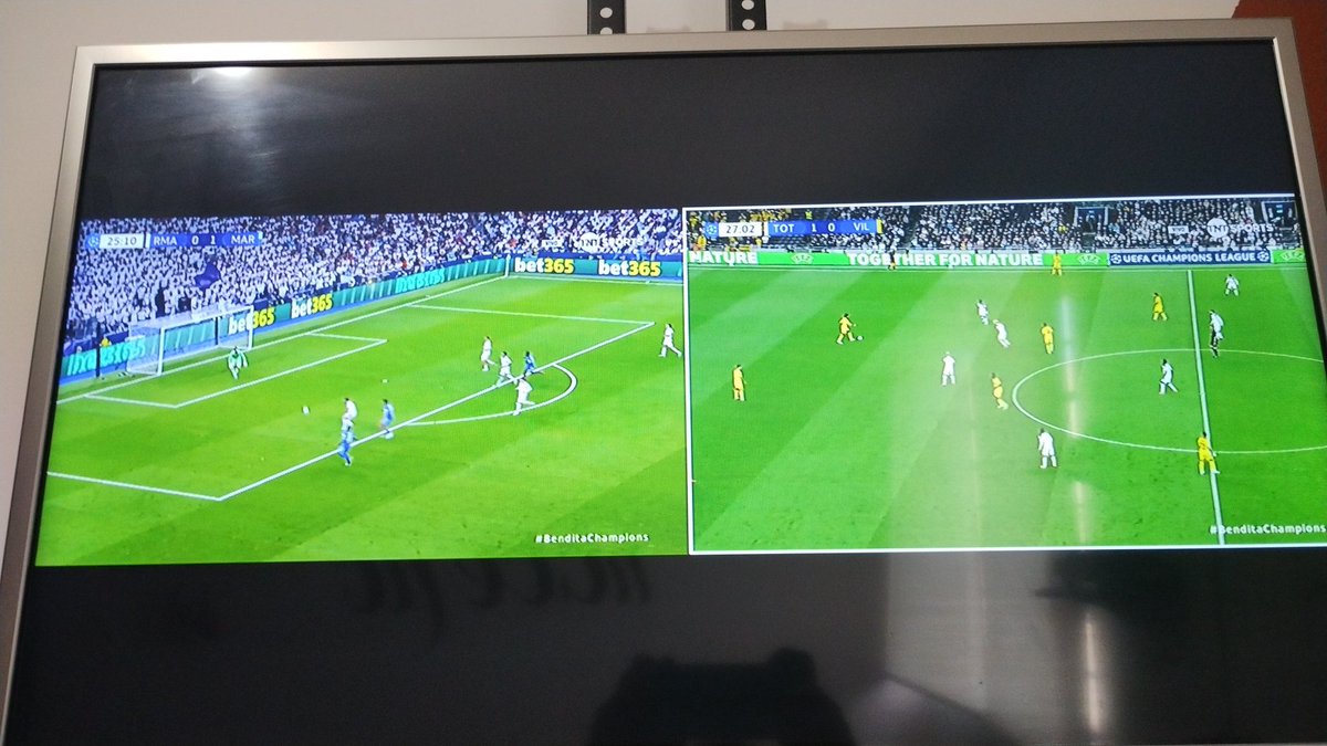 XavierBague's tweet image. Me gusta el #MultiCast en la #BenditaChampions de Max