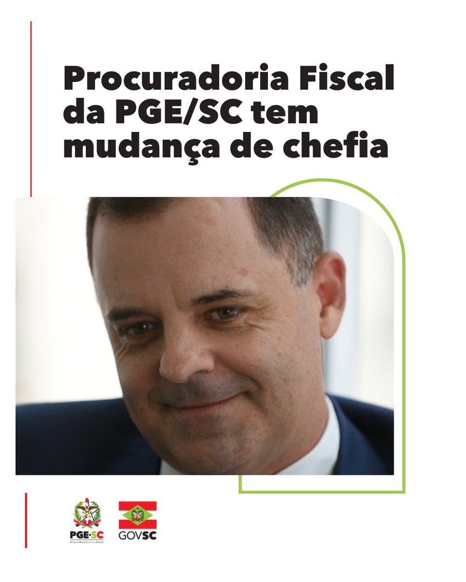 PGE_SC's tweet photo. 👥 Procurador do Estado Ederson Pires sucede a Ricardo Gama na coordenação do setor responsável pela cobrança de devedores em Santa Catarina

🔗 Leia mais: https://t.co/q3Erk0df8l https://t.co/dV69XbjZ1g