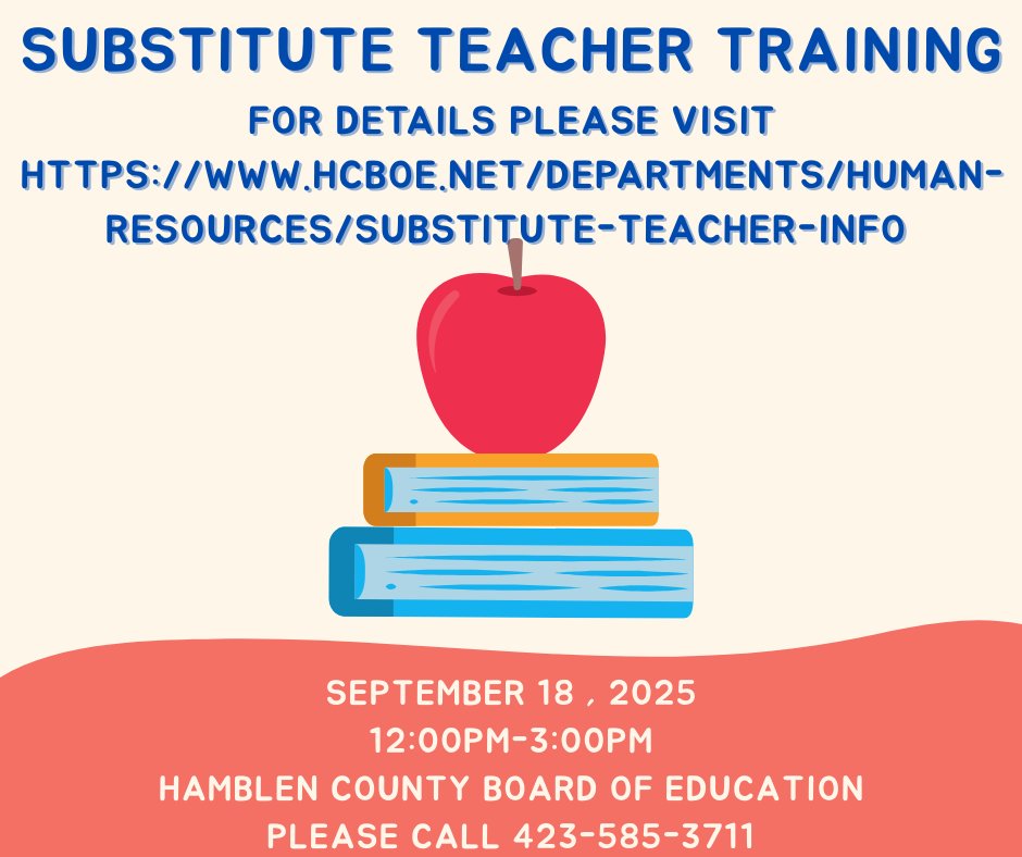OFFICIAL Hamblen County Department of Education tweet media