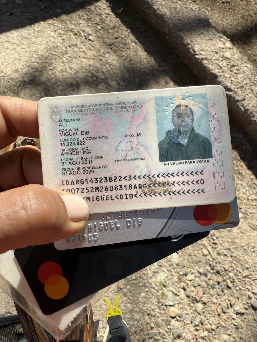 Si sos de La Pampa y te robaron cerca de Cacheuta, Mendoza, dejé todo en el control policial.