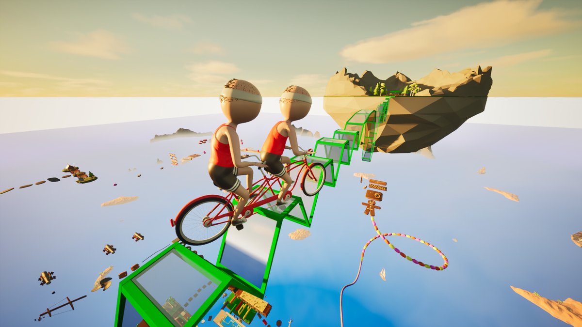Important News 🚨

My plan was to develop a Coop Bike Driving Game inspired by the success of my current Game Paddle Paddle Paddle next BUT someone had the idea first and I wont make a second version!

Im serious here: Buy their Game please if you enjoyed Paddle Paddle Paddle!
