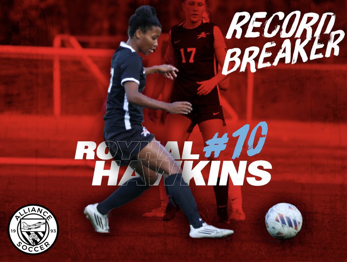 AviatorsSoccerG's tweet image. 🚨RECORD BREAKER🚨 With five goals in last night's comeback win, Junior Royhal Hawkins is our new record holder for goals in a single game.  #RepThatA