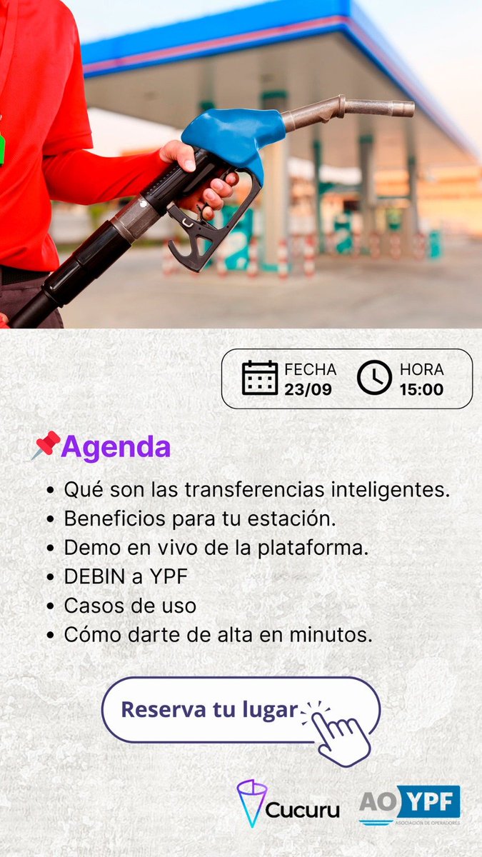 AOYPFORG's tweet photo. ACUERDO AOYPF + WEBINAR GRATUITO
🖥️ Cómo mejorar tu rentabilidad con transferencias inteligentes.
Cucuru, proveedor del servicio de transferencias inteligentes brindará un webinar para asociados mostrando el funcionamiento de su sistema. https://t.co/U3EguPNYDH