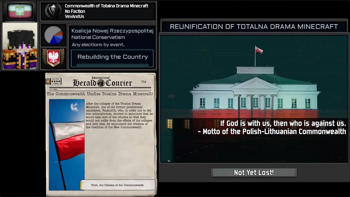 Nawet gdyby nie doszło do zatrzymania kosmity, wierzyłbym w możliwość przywrócenia naszego państwa do dawnej chwały! Niech żyje Polska i TDM!

Jak zwykle <a href="/Mati07R/">Mati07Ryb</a> robi mega ładną pracę. Zapraszam do obejrzenia jego całego filmiku :D youtube.com/watch?v=Qp0nkZ…