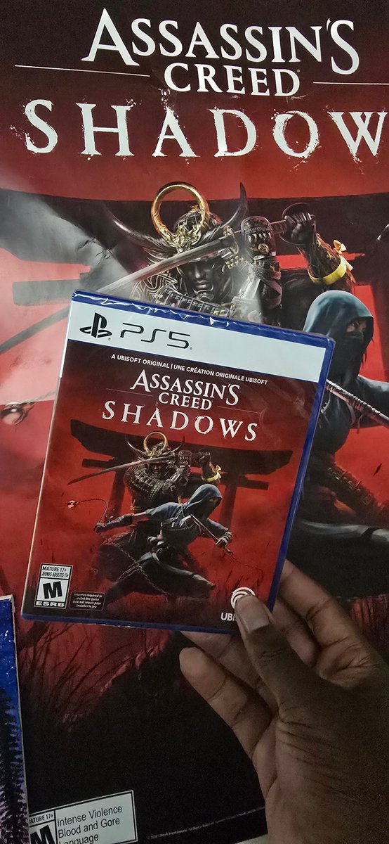 iBawkk's tweet photo. IT'S GIVEAWAY TIME! 🎉 

To celebrate the upcoming launch of Claws of Awaji DLC, I'm giving away a free #PS5 DLC Code of "Claws of Awaji" that I received from my Collectors Edition  🙌 

To participate:
👉 Follow @iBawkk
❤️ Like this post
♻️ Repost
💬 Comment why you deserve the dlc copy.

Giveaway Ends 9/19 at 9pm CST. The winner will be DM'ed the code.  #Giveaway 🚨 #AssassinsCreedShadows #ClawsOfAwaji #AssassinsCreed #PS5 #Free #KpopDemomHunters