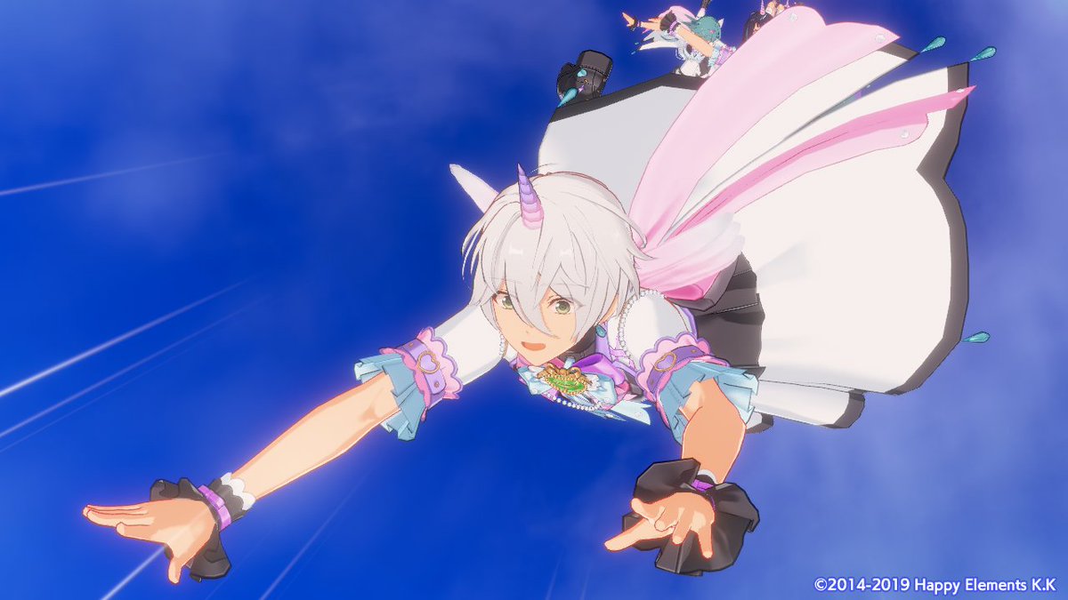 cottoncandy_ya's tweet photo. #メガフォトバトル 

今回のシーズンフォトテーマは
「トキメキ！胸キュンシーン」✨️

このフォトでエントリーしたよ☆

#あんスタ

空から落っこちるユニコーンの王子さま🦄 https://t.co/dP9dwd2hE4