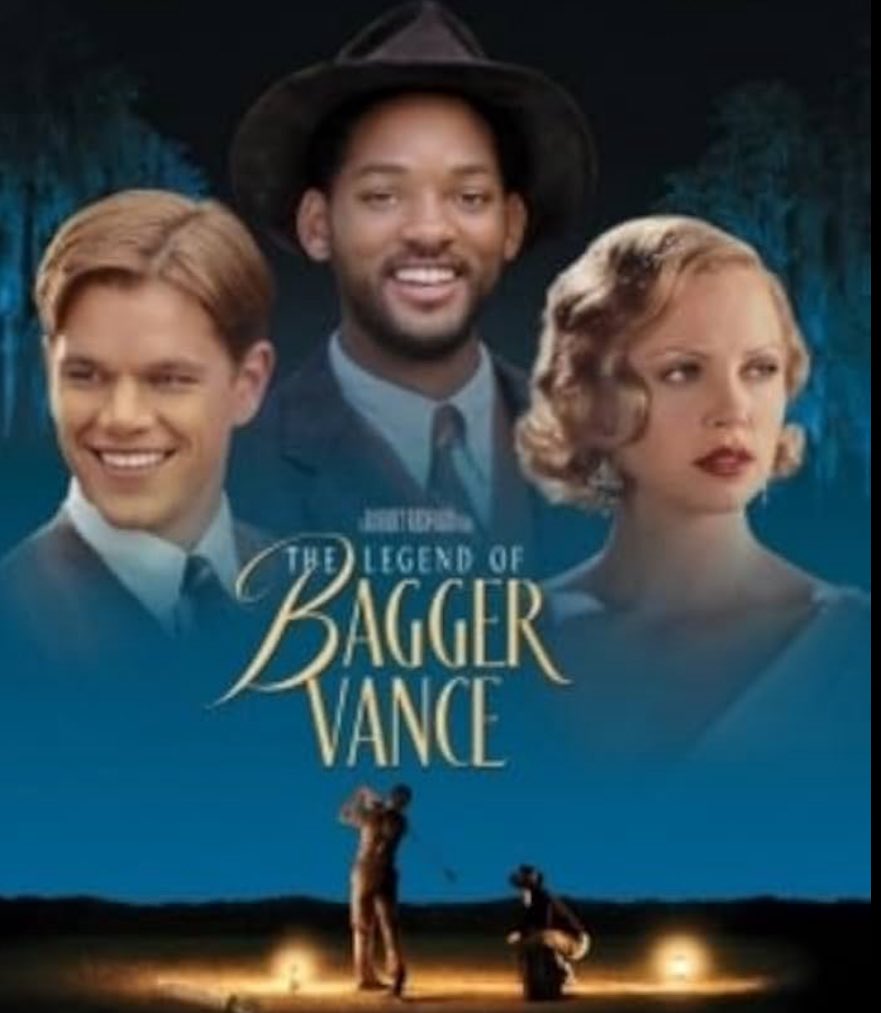 holdridge_scott's tweet photo. In the director’s cut of Bagger Vance there was a 20 minute sequence on bifurcation.

Redford was real one. https://t.co/JH4JQbjP2I