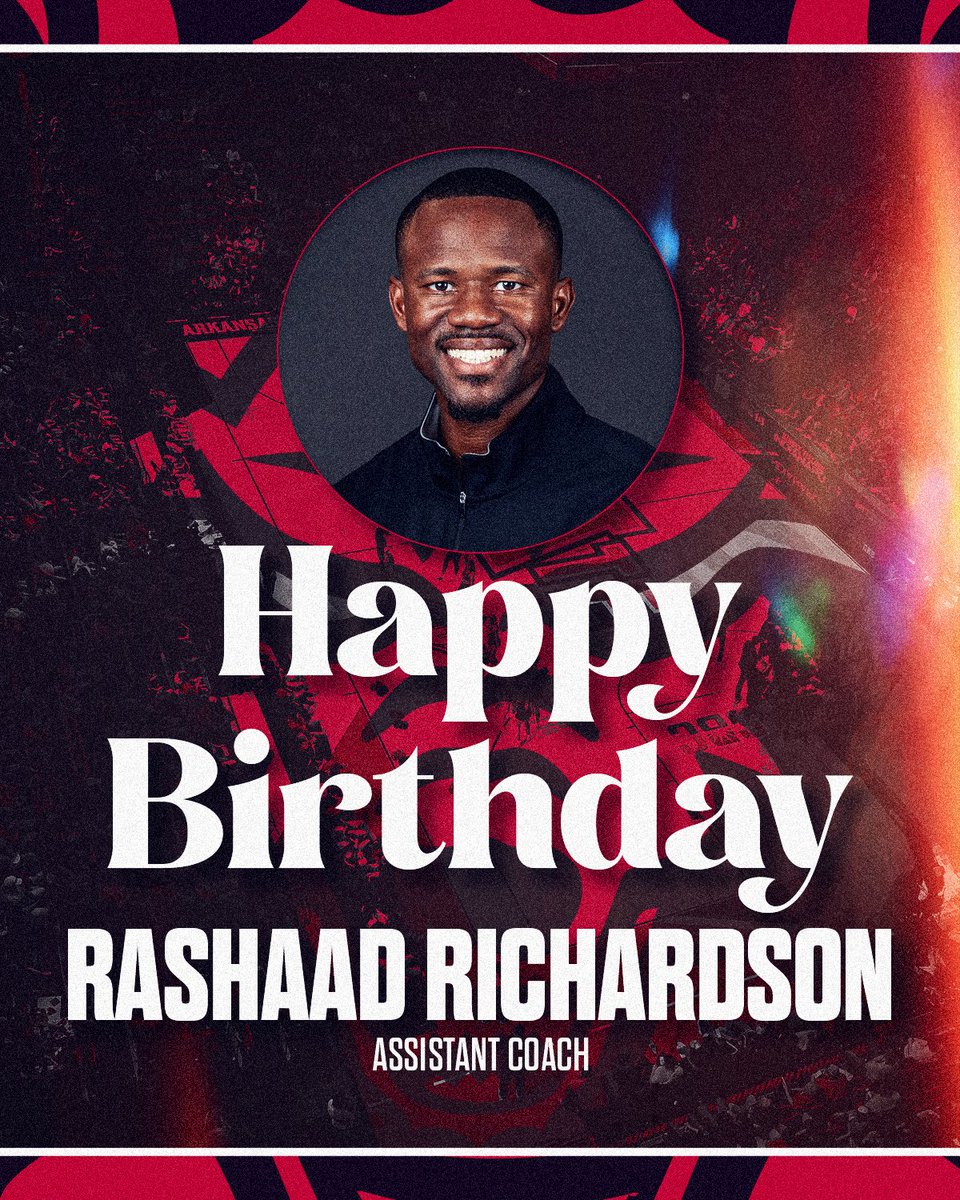 Happy birthday <a href="/CoachRashadRich/">Rashaad Richardson</a>! 🎉