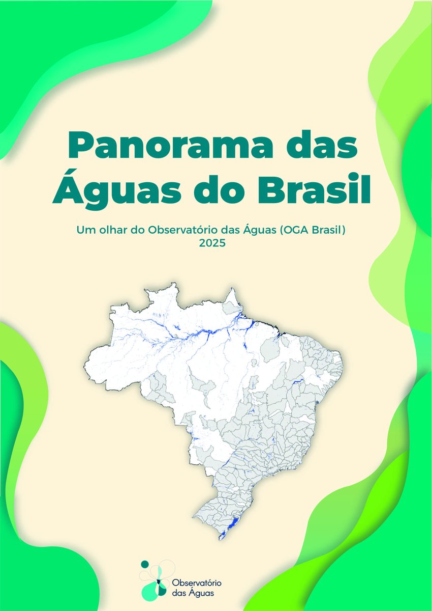Oga_Brasil's tweet photo. Panorama das Águas é lançado apresentando dados que chamam para a urgência do cuidado com as águas. – Observatório das Águas
Publicação que tem como objetivo apresentar dados de impacto das águas no Brasil de forma didática para chamar a urgência do cuidado com as águas. https://t.co/PLK9wix5Js