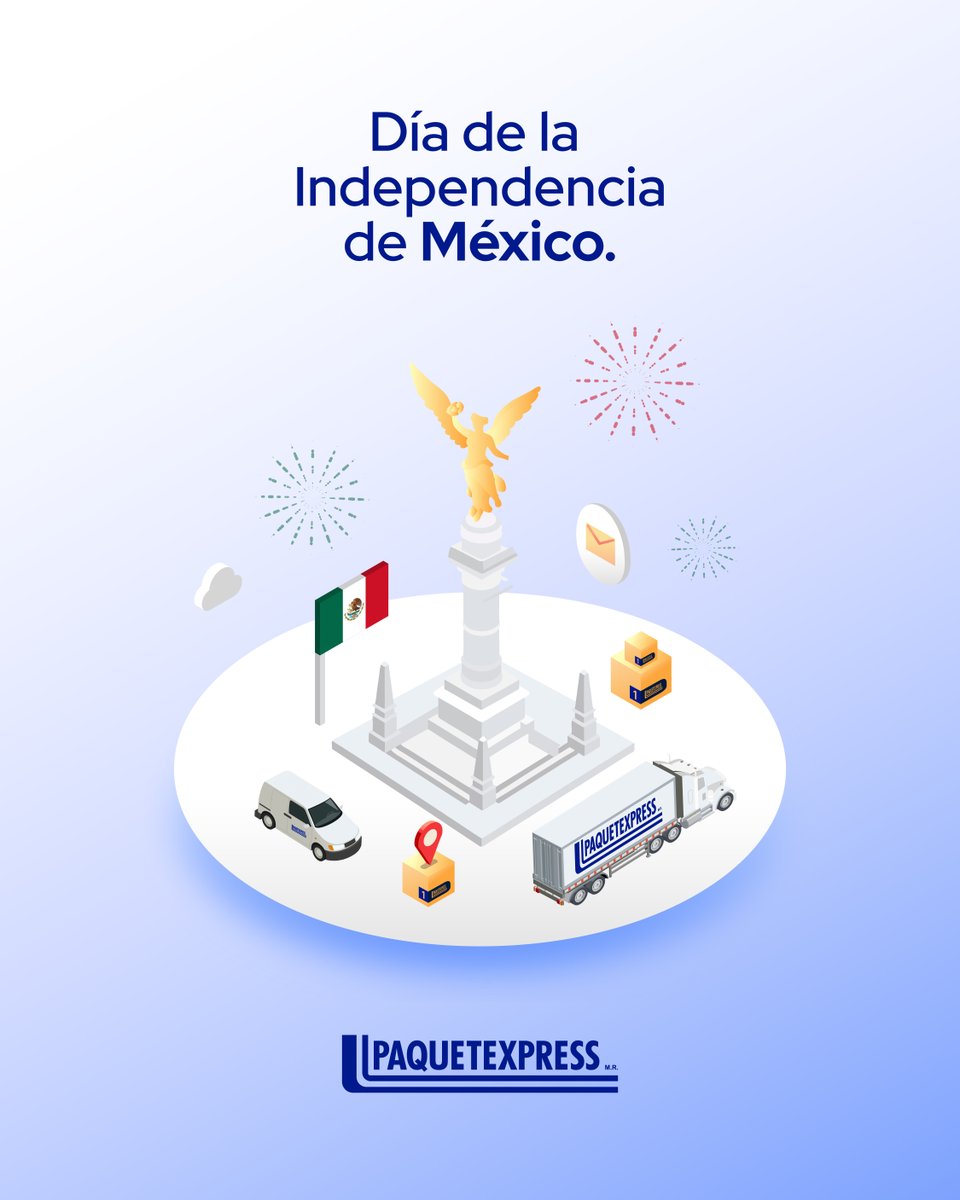 🎊💚🤍❤️ Hoy recordamos la fuerza y el orgullo de ser mexicanos.

Paquetexpress les desea un ¡Feliz Día de la Independencia! 🇲🇽

#paquetexpress #16septiembre