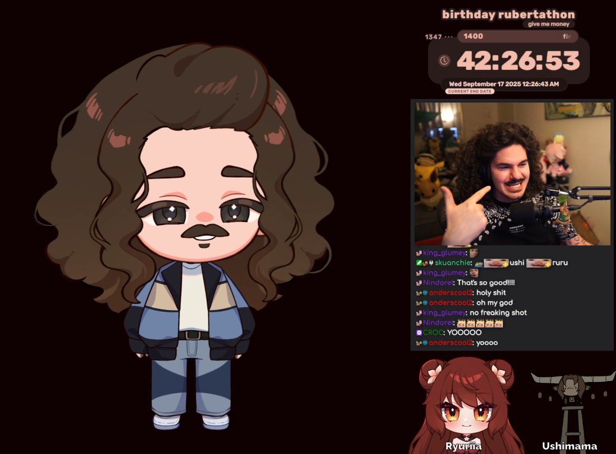 RubenSargasm (@rubensargasm) on Twitter photo YESTERDAY <a href="/Ryuriia/">Ryuriia「ルル」🔥✨</a> AND <a href="/Ushimama_/">Moved to @ushimama.gay on 🦋</a> SURPRISED ME WITH A VTUBER MODEL THAT RURU MADE AND ITS SO CUTE, I DIDNT THINK I WOULD BE VTUBER JUMPSCARED BY MYSELF SO SOON THANK U SO MUCH YESTERDAY <a href="/Ryuriia/">Ryuriia「ルル」🔥✨</a> AND <a href="/Ushimama_/">Moved to @ushimama.gay on 🦋</a> SURPRISED ME WITH A VTUBER MODEL THAT RURU MADE AND ITS SO CUTE, I DIDNT THINK I WOULD BE VTUBER JUMPSCARED BY MYSELF SO SOON THANK U SO MUCH
