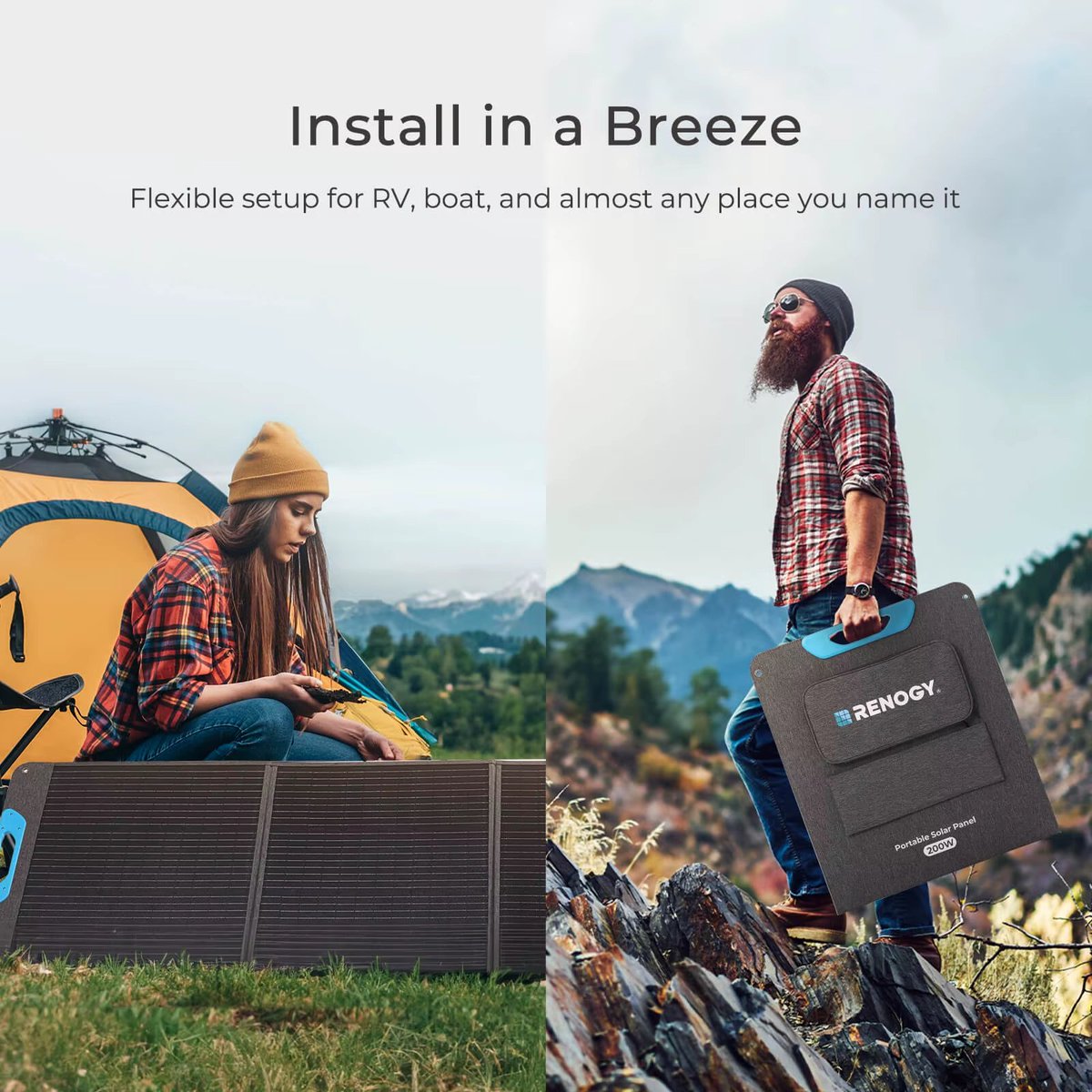 ElreyGearDeals's tweet image. 🚨 71% OFF! Renogy 200W Solar Panel, now $148.99! ⚡ Foldable, waterproof, ideal for RV camping &amp;amp; pets. 🐶🌞 #SolarDeals #RVLife   Buy: s.click.aliexpress.com/e/_oB8tchB    ** urgent deal hook; camping tie-in; 2 trending hashtags; snappy CTA. , share in #SolarDIY X groups.